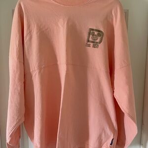 Walt Disney World Size Medium Rose Gold Peach Glitter Spirit Jersey Disney Parks